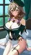 genshin impact sex comic - Fire That Will Not Let Me Go - AI generated portrait image in 1080x1920 resolution by @anon