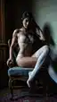 asian nude art - This Collapse With No Easy Exit - AI generated portrait image in 1080x1920 resolution by @anon