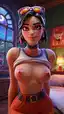 skin fortnite sex - Seduction That Knows No End - AI generated portrait image in 1080x1920 resolution by Anonymous Creator