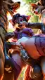 lesbian furry porn - The Secret That Taught the Dark to Answer - AI generated portrait image in 1080x1920 resolution by Anonymous Creator