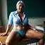asian milf huge tits - Obsession Born in the Dark - AI generated square image in 1080x1080 resolution by @anon