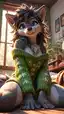 furry rpg porn game - The Depth That Turned Softly Dangerous - AI generated portrait image in 1080x1920 resolution by @anon