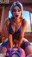 fortnite porn ai - The Friction That Turned the Key - AI generated portrait image in 1080x1920 resolution by @anon