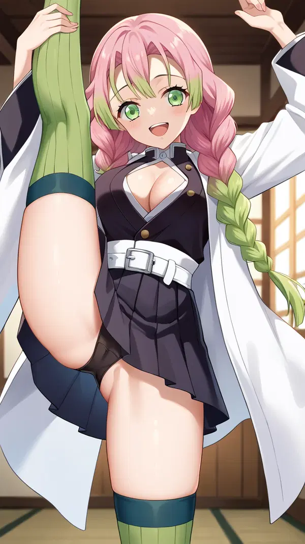 girls from demon slayer naked - A Shiver That Pulled Me Under - AI generated portrait image in 1080x1920 resolution by @anon