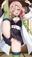 girls from demon slayer naked - A Shiver That Pulled Me Under - AI generated portrait image in 1080x1920 resolution by @anon