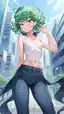 tatsumaki xxx gif - Lust That Knows All My Weaknesses - AI generated portrait image in 1080x1920 resolution by @anon