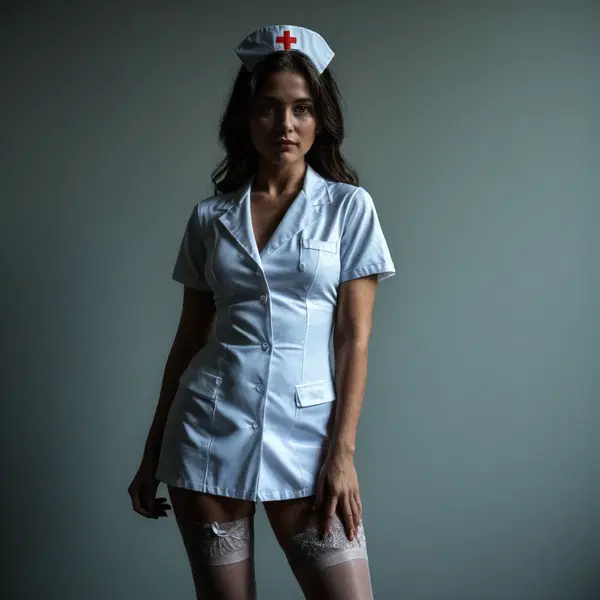 leyla nurse xxx - The Soft Violence of Ember - AI generated square image in 1080x1080 resolution by @anon