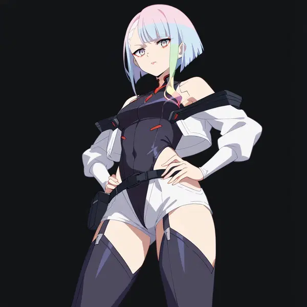 lucy porn cyberpunk - Lust Too Hot to Bear - AI generated square image in 1080x1080 resolution by @anon