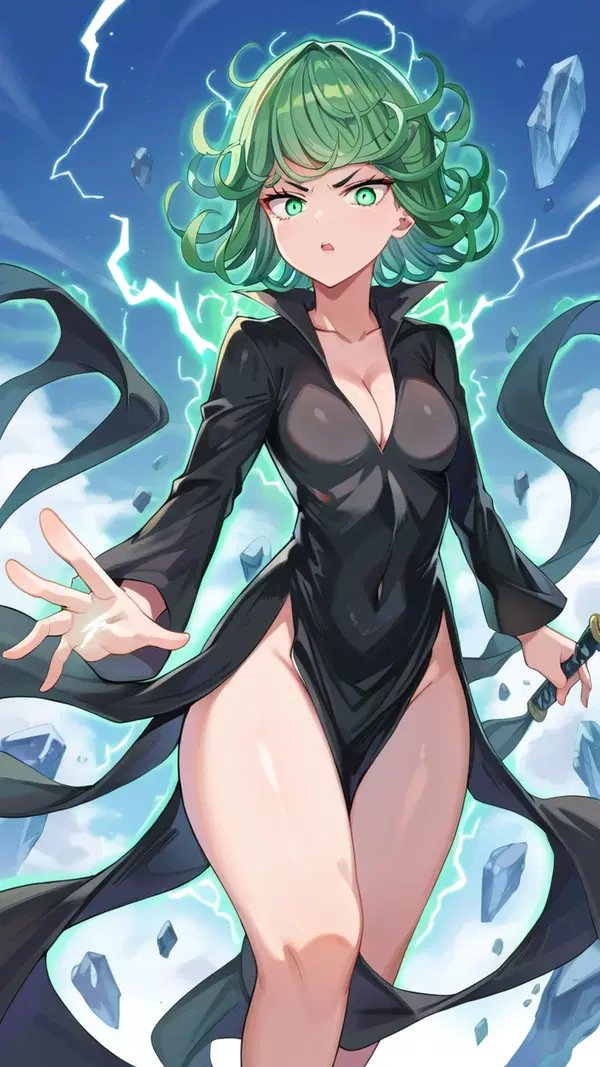 tatsumaki rule34 - Heat That Never Cools Down - AI generated portrait image in 1080x1920 resolution by @anon
