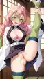 mitsuri hentai riding - A Fall That Opened in Shadow - AI generated portrait image in 1080x1920 resolution by @anon