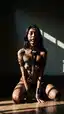 asian lesbian naked - A Velvet That Rose Without Permission - AI generated portrait image in 1080x1920 resolution by Anonymous Creator