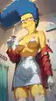 simpsons porn - The Secret That Refused the Morning - AI generated portrait image in 1080x1920 resolution by @anon