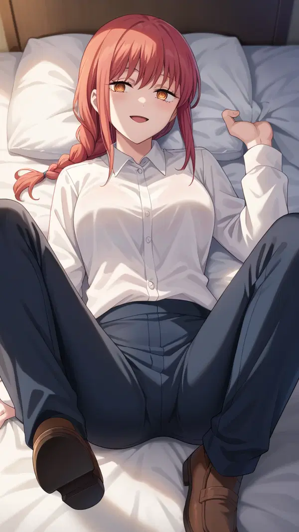 gojo makima sex - The Pulse That Kept Its Hands on the Hour - AI generated portrait image in 1080x1920 resolution by Anonymous Creator