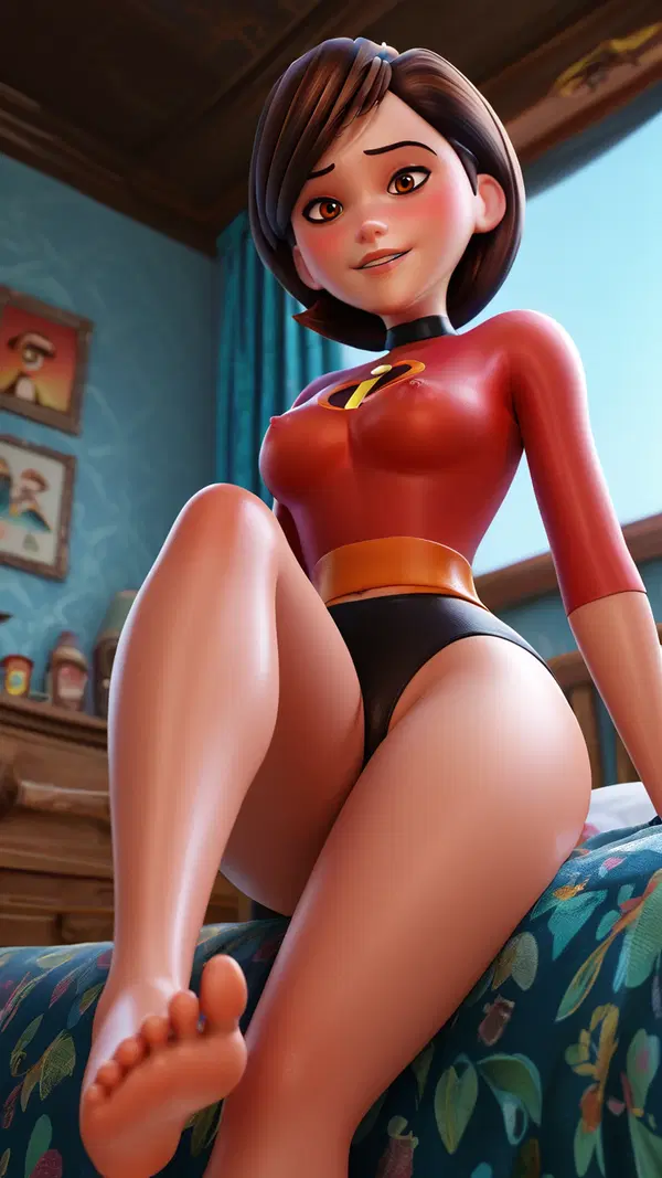 elastigirl lisa - The Obsession That Came Without Mercy - AI generated portrait image in 1080x1920 resolution by @anon