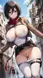 attack on titan nude filter - The Heat That Pulled Me Under - AI generated portrait image in 1080x1920 resolution by @anon
