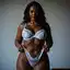 ebony amateur milf - The Wildness That Changed the Room - AI generated square image in 1080x1080 resolution by @anon
