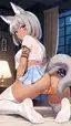 raiden shogun hentai - A Room Filled With Want - AI generated portrait image in 1080x1920 resolution by Anonymous Creator