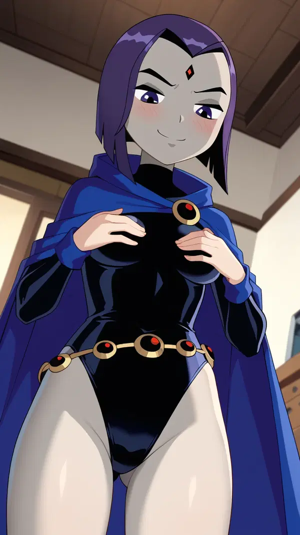 beast boy and raven hentai - A Burn That Pulled Me Under - AI generated portrait image in 1080x1920 resolution by @anon