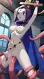 raven teen titans go xxx - A Warning Written as Tension - AI generated portrait image in 1080x1920 resolution by Anonymous Creator