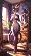 furry ai chat nsfw - A Craving That Would Not Let Go - AI generated portrait image in 1080x1920 resolution by @anon