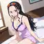 naked nico robin - A Spark That Lit Up the Dark - AI generated square image in 1080x1080 resolution by @anon
