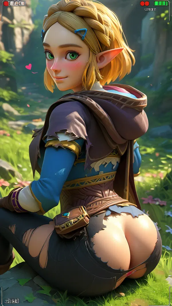 zelda and the wolf porn - An Obsession That Made Shadows Feel Warm - AI generated portrait image in 1080x1920 resolution by Anonymous Creator