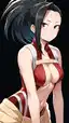 my hero academia mina sex - Longing That Becomes a Landscape - AI generated portrait image in 1080x1920 resolution by @anon