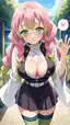 demon slayer anime porn - The Heat of All Forbidden Things - AI generated portrait image in 1080x1920 resolution by @anon
