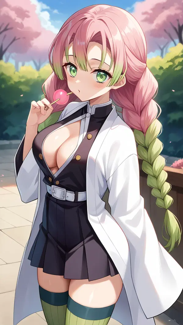 anime sex demon slayer - The Gravity Inside Desire - AI generated portrait image in 1080x1920 resolution by @anon