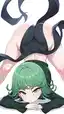 tatsumaki oiled up - An Undertow That Pulled Me Under - AI generated portrait image in 1080x1920 resolution by @anon