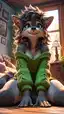 nsfw furry ai - A Silence That Made Silence Feel Loud - AI generated portrait image in 1080x1920 resolution by Anonymous Creator