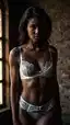 nude ebony women photos - The Rush That Left No Easy Exit - AI generated portrait image in 1080x1920 resolution by @anon