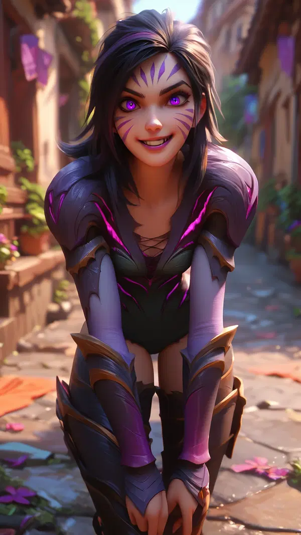 lol splash art nude - Desire That Grew Into Something Beautiful - AI generated portrait image in 1080x1920 resolution by Anonymous Creator