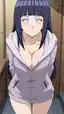 hentai hinata 3d - This Gravity With No Easy Exit - AI generated portrait image in 1080x1920 resolution by @anon