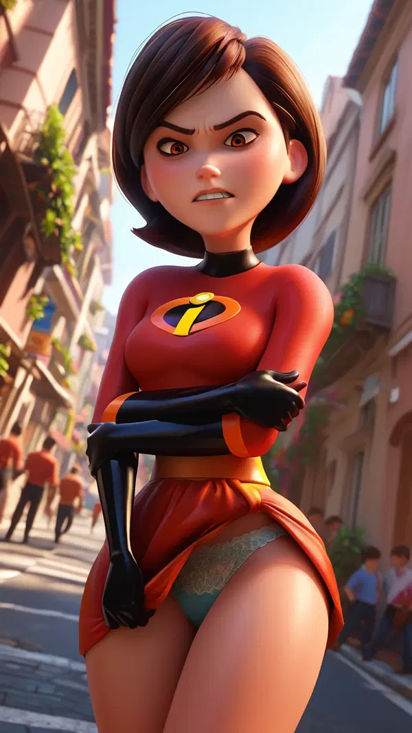 elastigirl xxxx - Desire That Starts a Fire Every Time - AI generated portrait image in 1080x1920 resolution by @anon