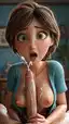 aunt cass tits gif - The Heat That Asked for Nothing Back - AI generated portrait image in 1080x1920 resolution by @anon