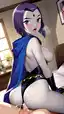 rule 34 raven fortnite - The Night That Came Without Mercy - AI generated portrait image in 1080x1920 resolution by @anon