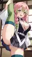 nude mitsuri figure - The Spark That Felt Like a Warning - AI generated portrait image in 1080x1920 resolution by @anon