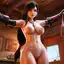 tifa lockhart costume - Fire That Feels Like Fate - AI generated square image in 1080x1080 resolution by @anon