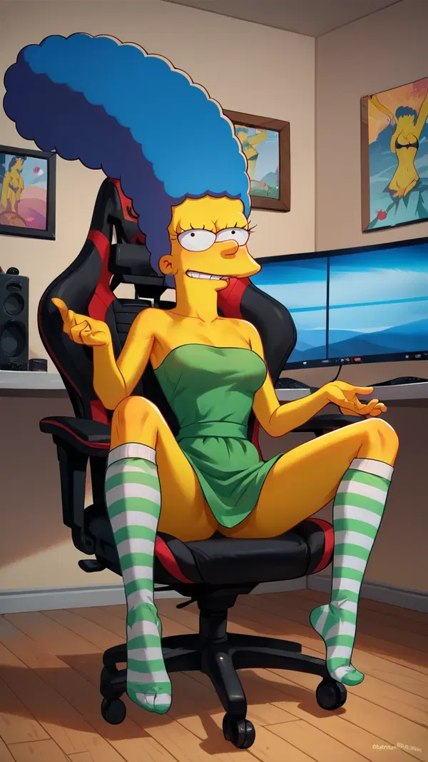 maggie simpsons porn - An Edge That Moved Through Every Wall - AI generated portrait image in 1080x1920 resolution by @anon