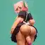minecraft porn animations - Desire Dressed in Darkness - AI generated square image in 1080x1080 resolution by @anon