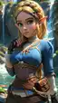 zelda sex - A Midnight That Left No Easy Exit - AI generated portrait image in 1080x1920 resolution by @anon