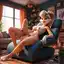 ai girlfriend voice call - Where Wanting Becomes a Way of Life - AI generated square image in 1080x1080 resolution by Anonymous Creator