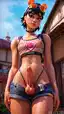 fortnite girls naked - Lust That Lives Between the Words - AI generated portrait image in 1080x1920 resolution by @anon