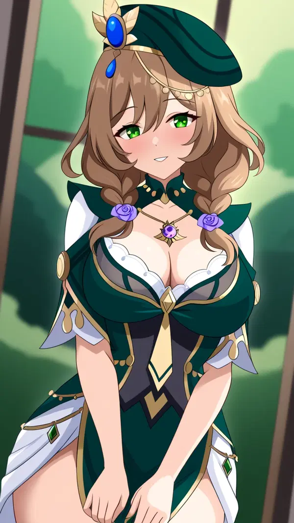 genshin impact mona xxx - The Ache That Refused to Fade - AI generated portrait image in 1080x1920 resolution by Anonymous Creator