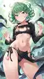 tatsumaki hentai video - Breathless From Every Kiss - AI generated portrait image in 1080x1920 resolution by @anon