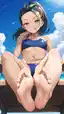 jessie pokemon ai porn - A Fall That Turned Softly Dangerous - AI generated portrait image in 1080x1920 resolution by @anon