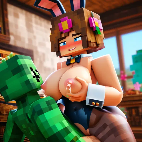 minecraft jenny sex warden - Heat That Builds on Itself - AI generated square image in 1080x1080 resolution by @anon