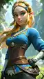 zelda gay porn - A Friction That Moved Through Every Wall - AI generated portrait image in 1080x1920 resolution by @anon