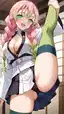 demon slayer porn pics - The Heat That Made Everything Make Sense - AI generated portrait image in 1080x1920 resolution by @anon